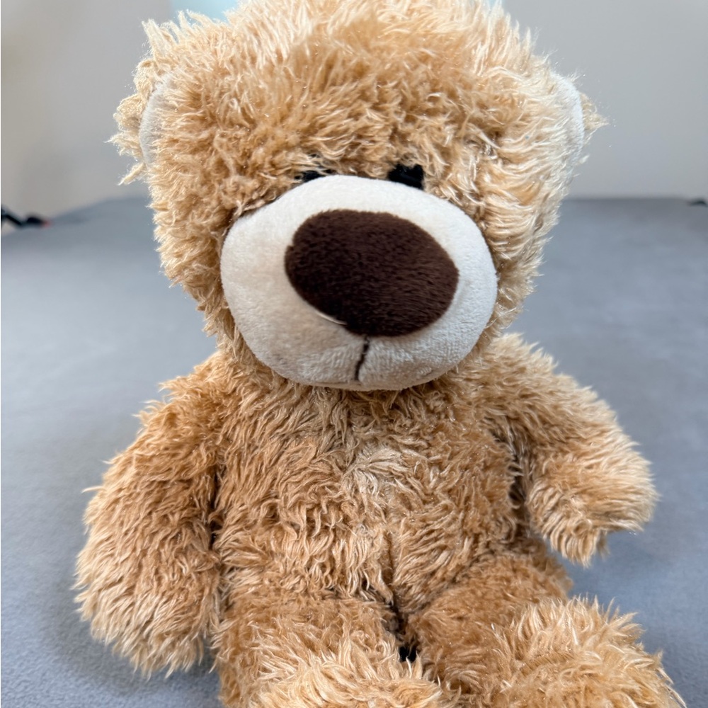 Build A Bear- Light Brown/Tan Fuzzy Bear- Like New